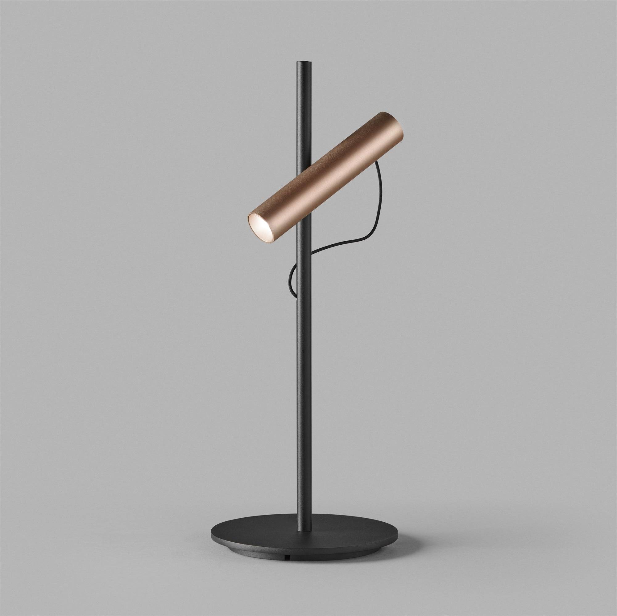 Spirit T1 Sort/Rose Gold Bordlampe - DEMO