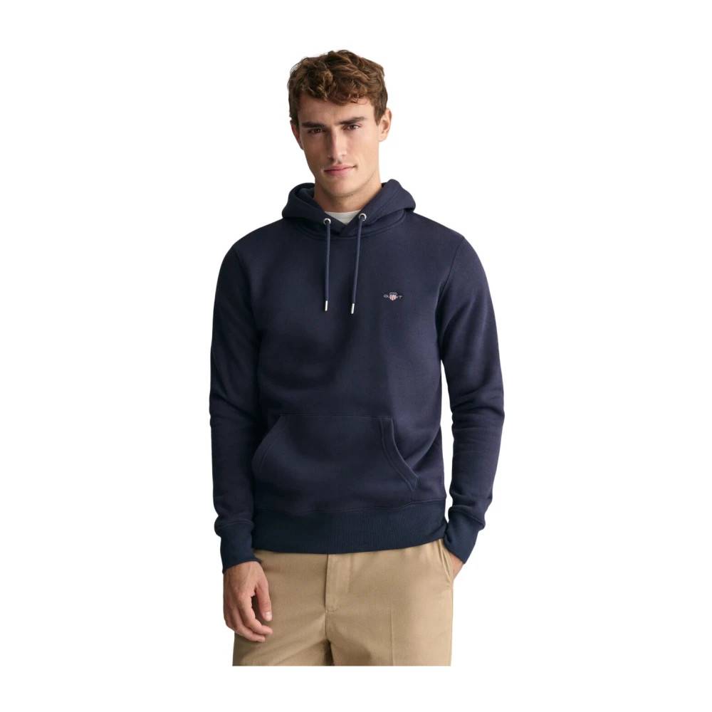 Gant - Hoodie Shield Sweatshirts & Hoodies - Herr - L -