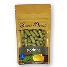 Moringa 400 mg * 60 Kapsel Moringa Extrakt - Lämplig för Veganer - Högkoncentrerad: 20:1 extrakt, Dos: 400mg - Rent Växtbaserad - Tillverkad i Sverige