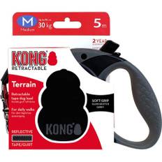 KONG Terrain Flex-Line Medium 5 meter (Sort)