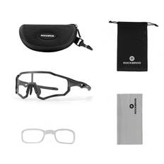 RockBros Photochromic Cykelglasögon, Black