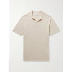 NN07 - Ryan 6311 Cotton and Linen-Blend Polo Shirt - Men - Neutrals - XL