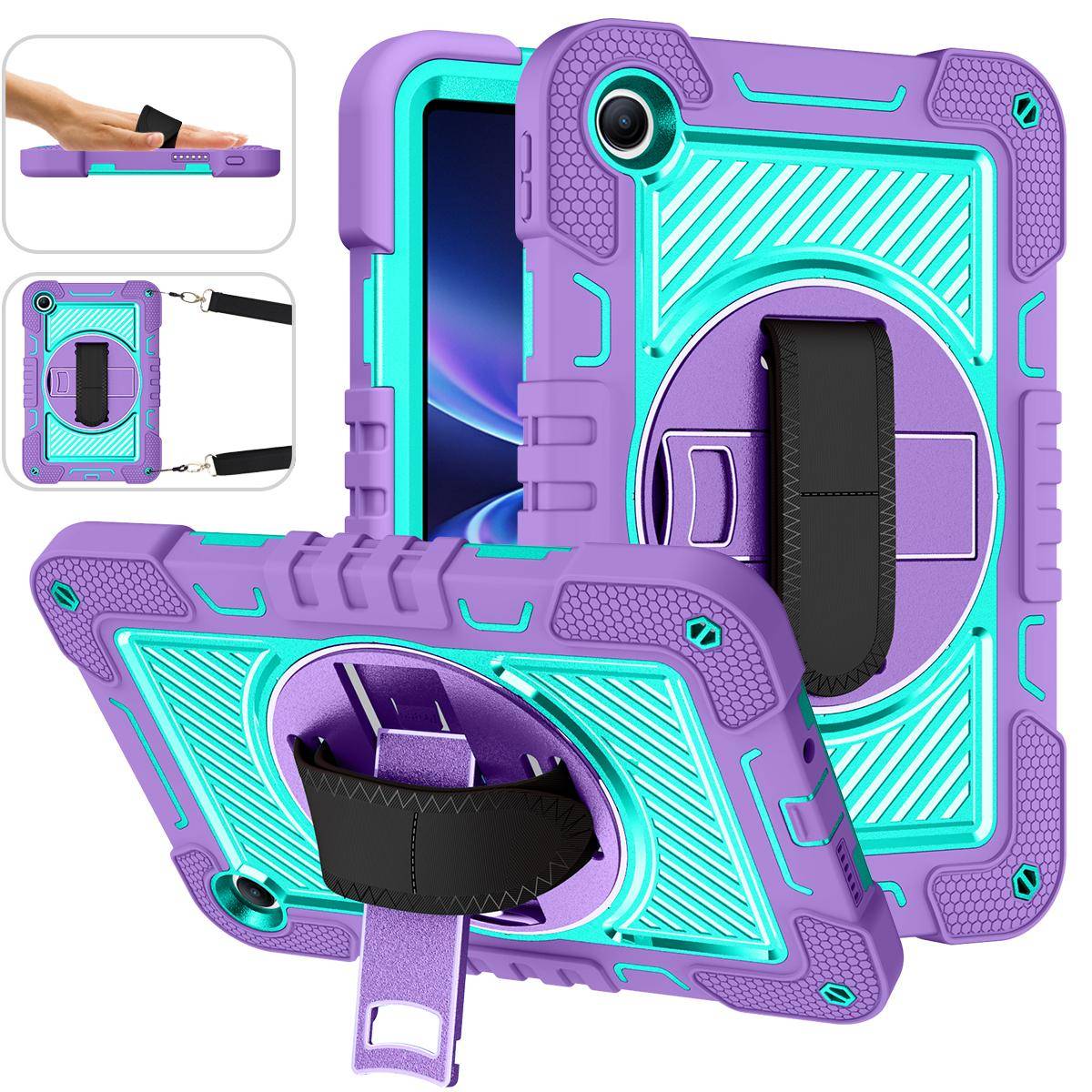 Case for Xiaomi RedMi Pad 2 SE 9.7 Inch 2026 Poco Pad C1 Shockproof Kids Tablet Cover for RedMi Pad 2 9.7  Hand Shoulder Strap