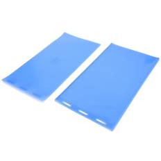 2Pc Rubber Beeswax Sheet Mold Flexible DIY Beeswax Press Tool for Beekeeper SuppliesDark Blue svart