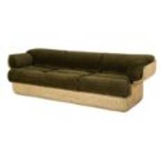 GUBI Basket 3-seater SH: 43 cm - Rattan/Mumble 40