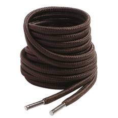 VSUDO 180 cm Runda Mörk Brun Skosnören för Stövlar, Brun Snören för Kängor, Boot – 4mm Mörk Brun Stövelsnören Kompatibla med Dr. Martens, Ecco, Lundhags, Kavat, Icebug, Solovair (2 Par-Mörkbrun-180cm)