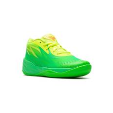 Puma Kids - x Nickelodeon Slime MB.02 sneakers - barn - gummi/Tyg/mesh - 11C - Grön