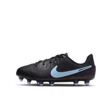 Nike Jr. Tiempo Legend 10 Academy Low top-fodboldstøvler til flere underlag til mindre/større børn - sort - 35