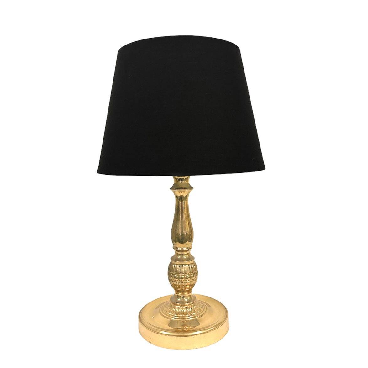 Vintage by Bright 1-2-3 Avery Lampfot, mässing