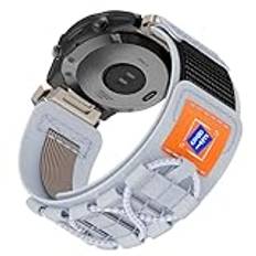 Armband för Fenix 6 Pro, 22 mm snabbinstallation nylonrem för Fenix 7/Fenix 6/Fenix 7 Pro/Fenix 5/Fenix 5 Plus/Forerunner 935/Forerunner 945/Instinct 2/Approach S60/Approach S62/Quatix 5/Quatix 6,