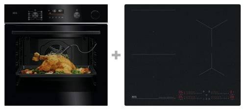 Aeg Tr6pb531sb & Ti64ib10iz Ugn+Häll Paket