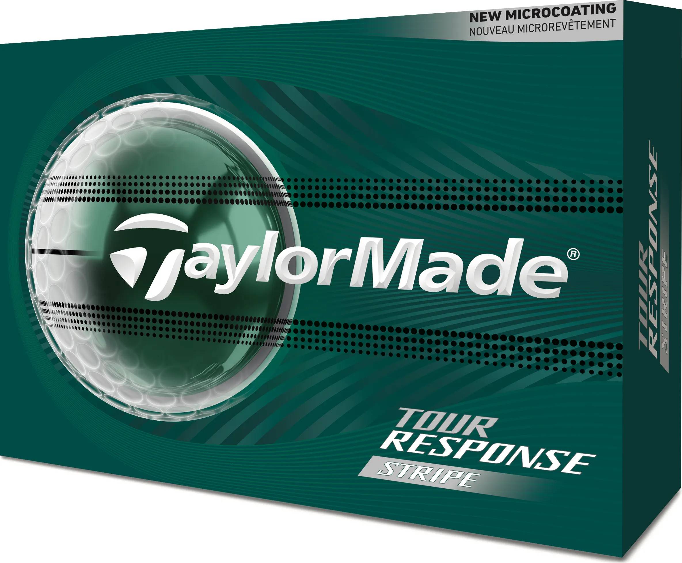 TaylorMade Tour Response Clear Stripe Golfbälle