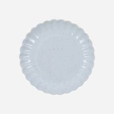 Frokost/kagetallerken, HDScallop, Lyseblå
