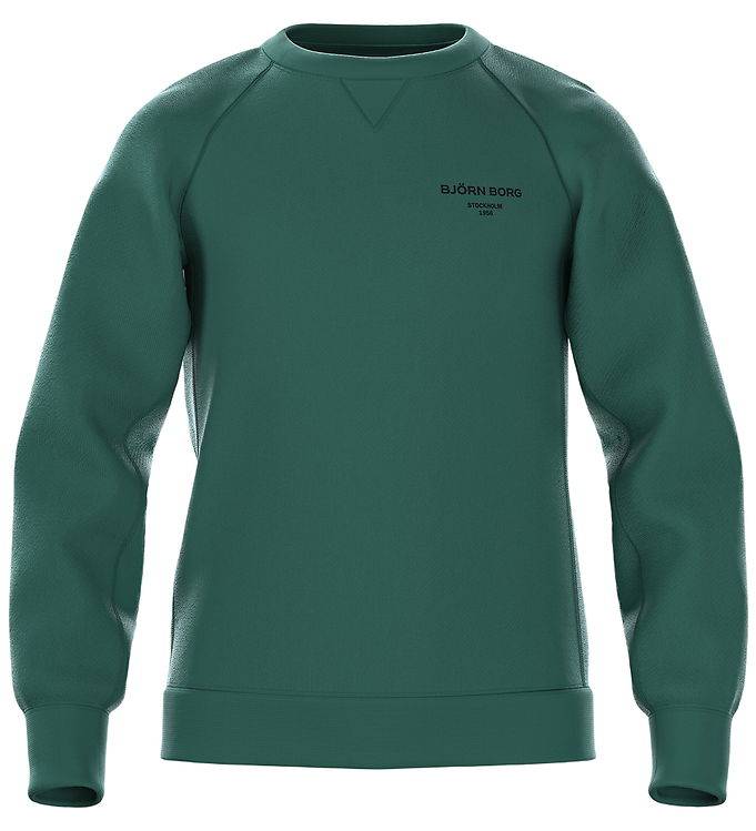 Björn Borg Sweatshirt - Slott Essential - Posy Green - Björn Borg - 9-10 år (134-140) - Sweatshirt