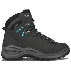 Lowa Women's Renegade Evo GTX Mid Wide Vandresko Damer størrelse 3,5 - Wide farve grå/sort