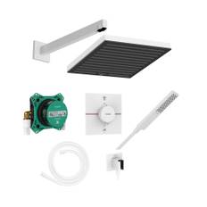 Hansgrohe Pulsify E 260 duschset, vattenbesparande, matt vit