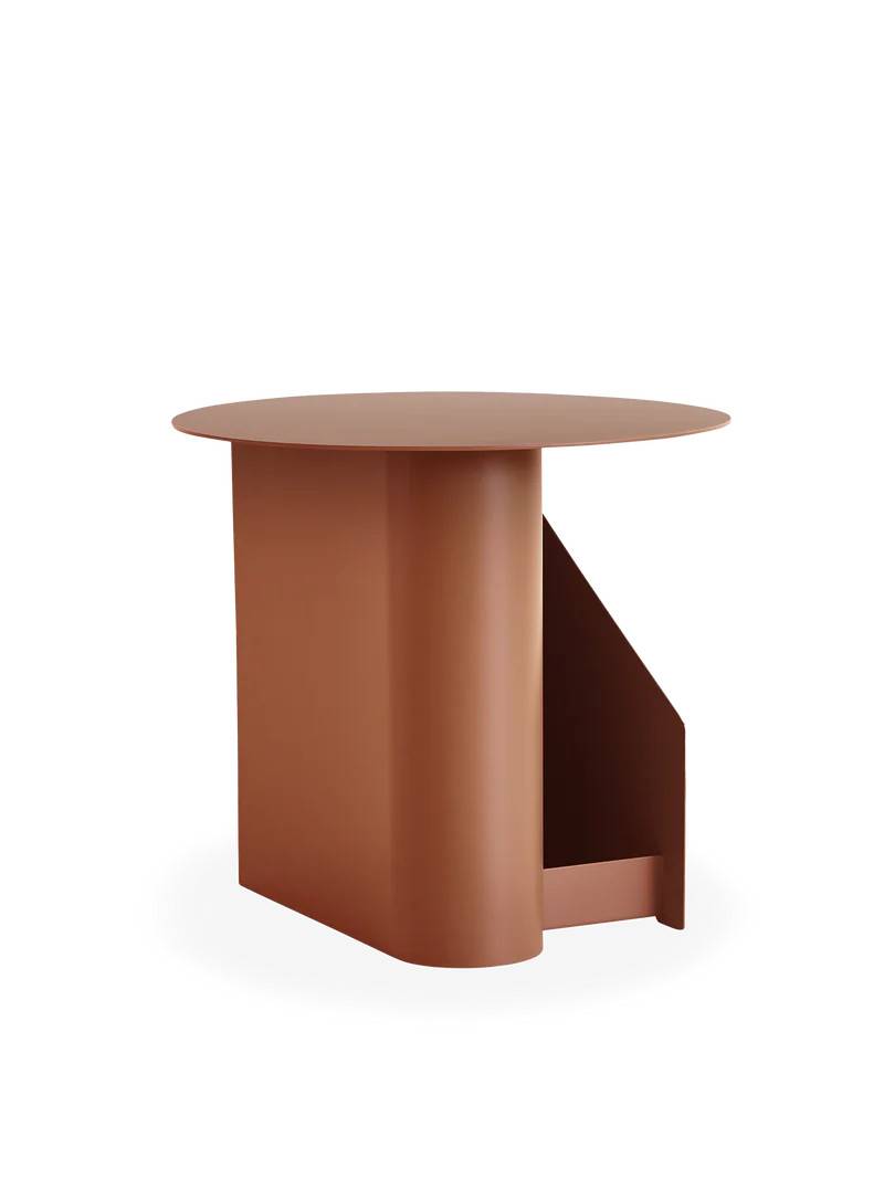 WOUD SENTRUM SIDEBORD BURNT ORANGE - 40