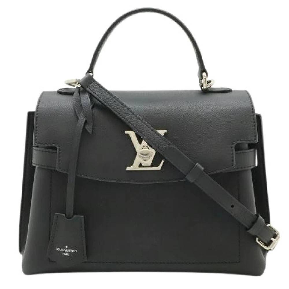 Louis Vuitton Vintage - Pre-owned Lockme Ever BB Väska i mjukt kalvskinn- 2-vägs Vintage - Dam - ONE Size - Läder