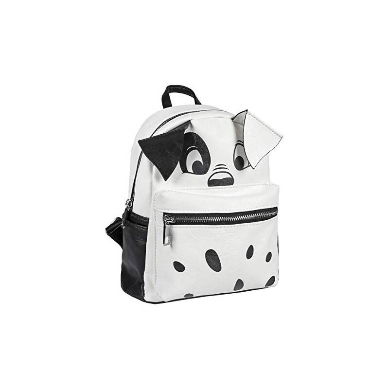 Cerdá Mochila Moda Disney 101 Dalmatas Casual Daypack, 25 cm, White...