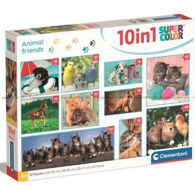 Djur, 10 i 1, 18 bitar