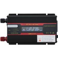 Bil inverter 12v 220v 3000/4000/6000w toppeffekt inverter spänningsomvandlare transformator 12v to 220v inversor + lcd display säker