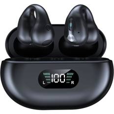 Åbne Øre Knogleledning Høretelefoner Åbne Øre Høretelefoner Trådløse Bluetooth Knogleledning Høretelefoner Gym Sport Løbetræning Træning Ørepropper