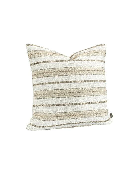 Artwood Nomad multi stripe kuddfodral natural - Beige (60 x 40 cm)