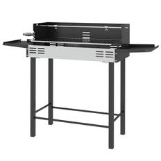 Kolgrill rotisseriet 118x32x90 cm