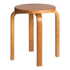 Artek - Pall E60 Honungsbets - Pallar - Alvar Aalto - Träfärgad - Trä