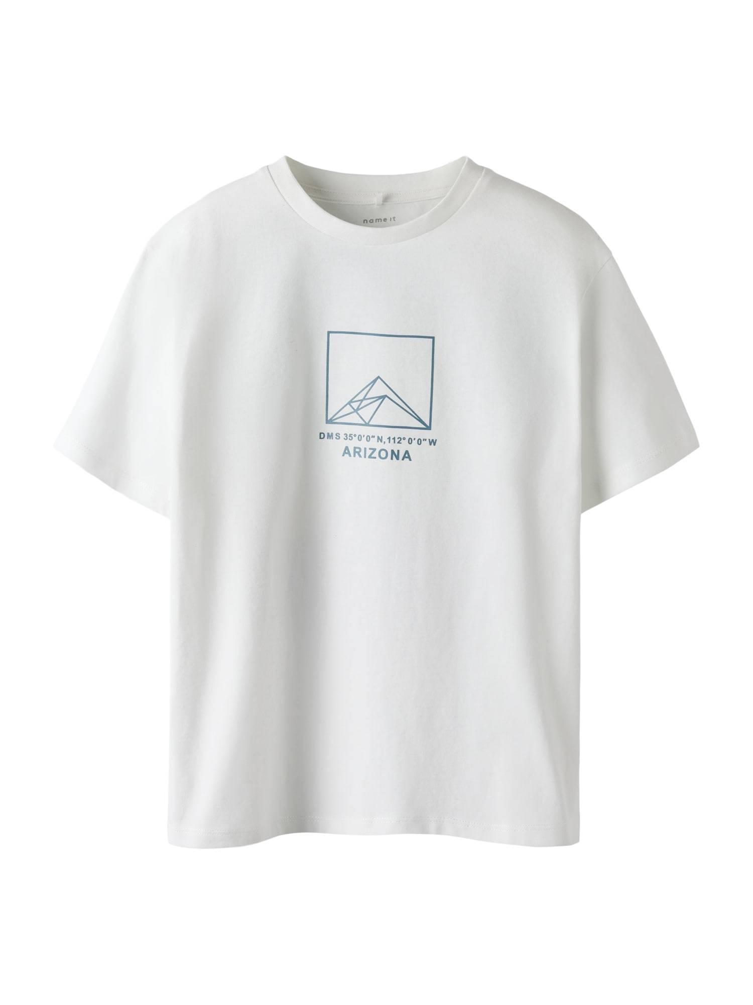 NAME IT Shirts 'NKMNadir'  blå / lyseblå / gul / hvid