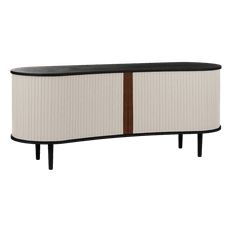 Umage Audacious Sideboard Svart Oak/White Sands - Svart ek, vita sandar