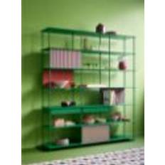Montana QS Free 666000 Reol 203,4x212,2x38 cm - Parsley/Krom