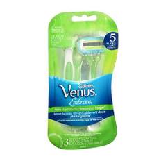 Gillette, Gillette Venus Embrace Disposable Razors, 3 each