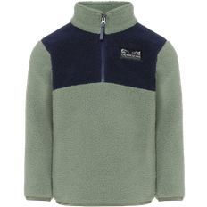 Gosig Kids' Half-Zip - Grön (110)