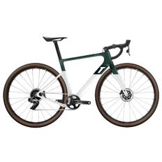 3T Exploro RaceMax Force AXS Gravelcykel Emarald/White, Str. 56 cm (56)