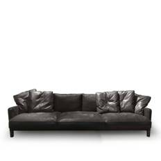 Living Divani - Dumas XL Sofa 280, 5 Cushions, Leather Cat. 35 New Scotland 321 - Sofaer - Piero Lissoni