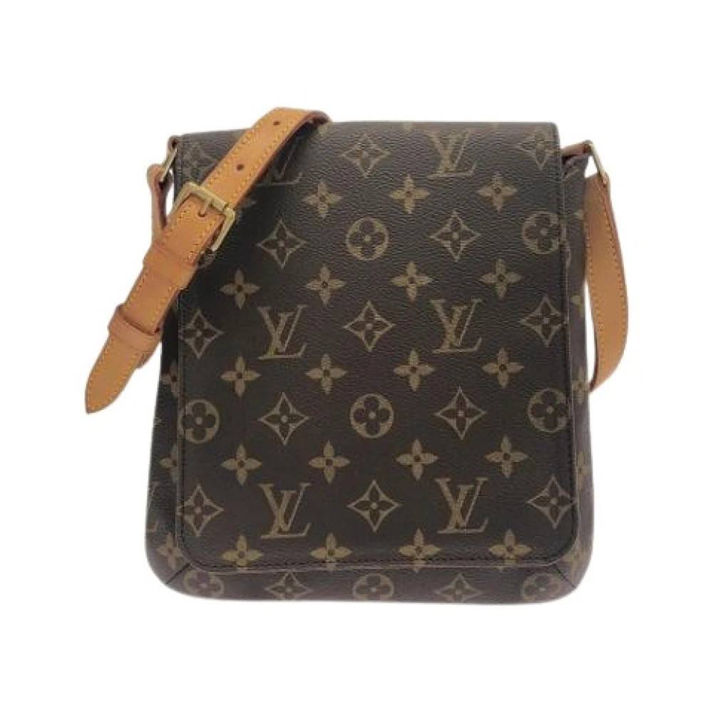 Louis Vuitton Vintage Pre-owned Musette Salsa Skuldertaske - Vintage - Dame - Brun - ONE SIZE - Uld