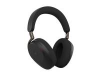 Jabra Evolve3 85 MS - Headset - fullstorlek - Bluetooth - trådlös, kabelansluten - aktiv brusradering - 3,5 mm kontakt, USB-C via Bluetooth-adapter - ljudisolerande - svart - Certifierad för Microsoft-teams