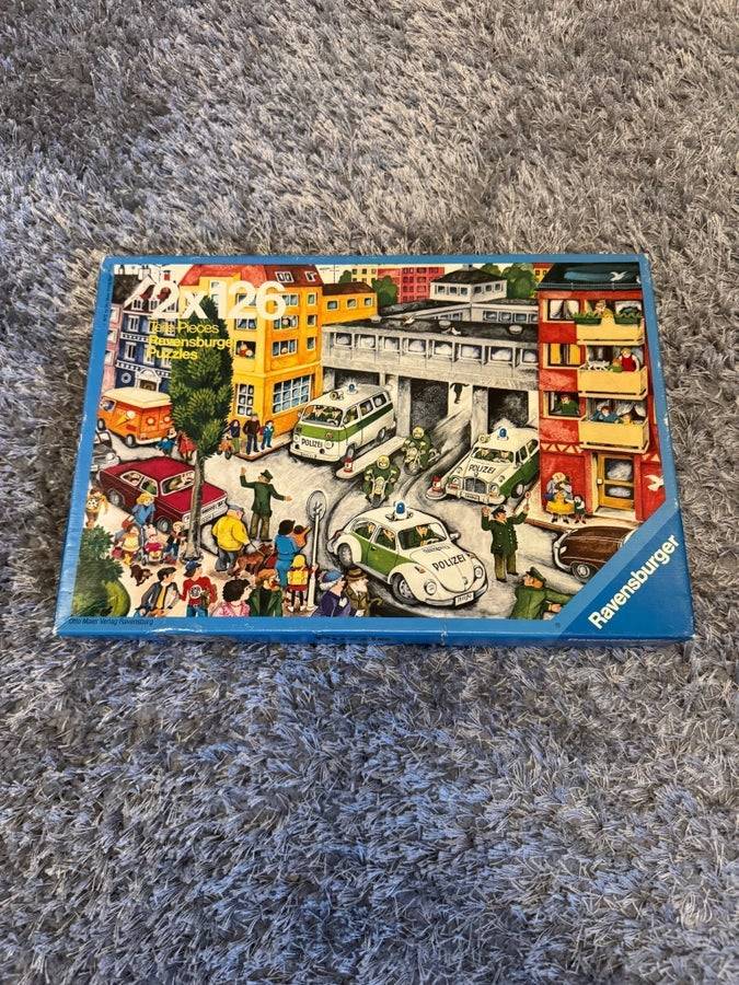 Police pussel från Ravensburger 2x126 bitar