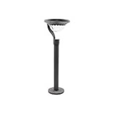 Solar Pole Light Aluminium Metal Street Utomhusbelysning Vattentät stolpe lampa for huset ytterdörr Garage