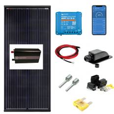 Solcellspaket med 150 watts inklusive 1000 watts Elektron inverter