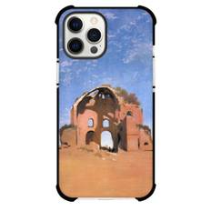 Camille Corot View of Pincio Italy Phone Case For iPhone and Samsung Galaxy Devices - View of Pincio Italy Painting Realism Artwork