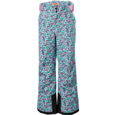 Helly Hansen Girl Diamond Pant - Skidbyxa - Børn Meta Pink Floral Child's height 146 cm