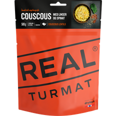 REAL TURMATCOUSCOUS WITH LENTILS AND SPINACHFrysetørket mat