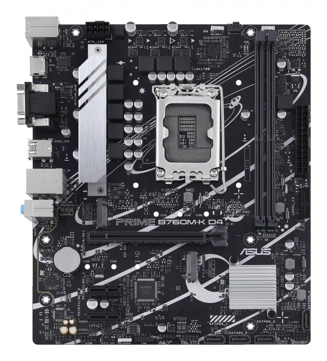 ASUS PRIME B760M-K D4 Intel B760 LGA 1700 micro ATX 90MB1DS0-M0EAY0