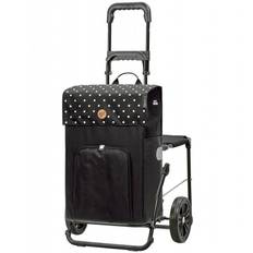 Andersen Komfort Malit Sort Shopper / Indkøbsvogn - 49 L