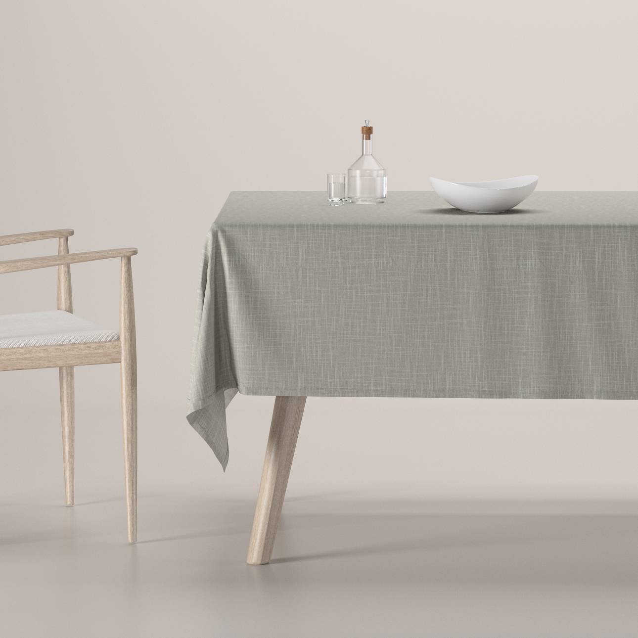 Rektangulär bordsduk, Linfärgad, Harmony