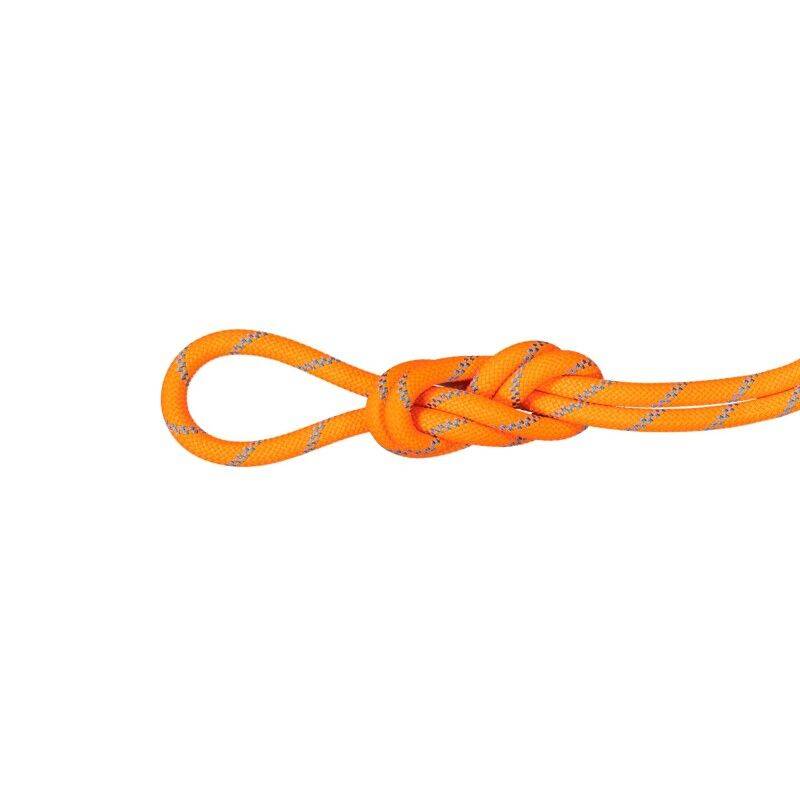 Mammut 8.7 Alpine Sender Dry - Halvrep Vibrant Orange / Ocean 30 m