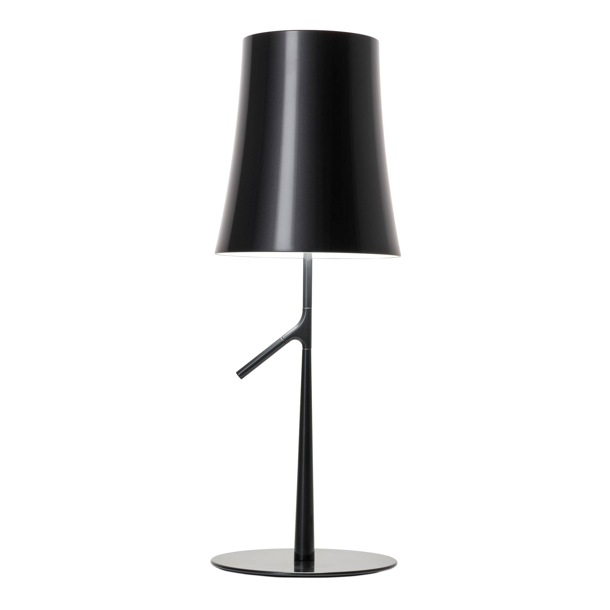 Foscarini - Birdie Grande Grafite 22 / LED + dimmer - Bordslampor - Ludovica & Roberto Palomba - Svart