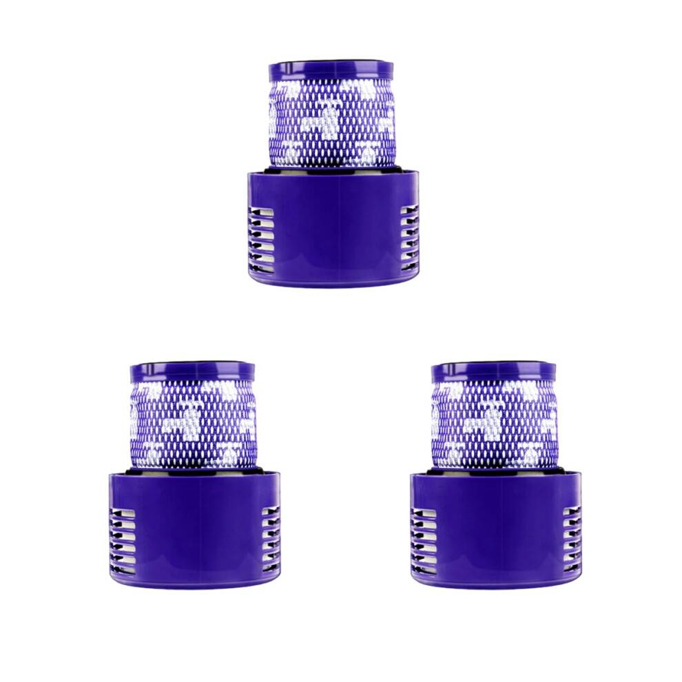 Vaskbart og genanvendeligt HEPA-udskiftningsfilter kompatibelt med Dyson V10 SV12, varenummer 969082-01